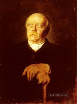 フュルスト・オットー・フォン・ビスマルクの肖像 フランツ・フォン・レンバッハ Oil Paintings